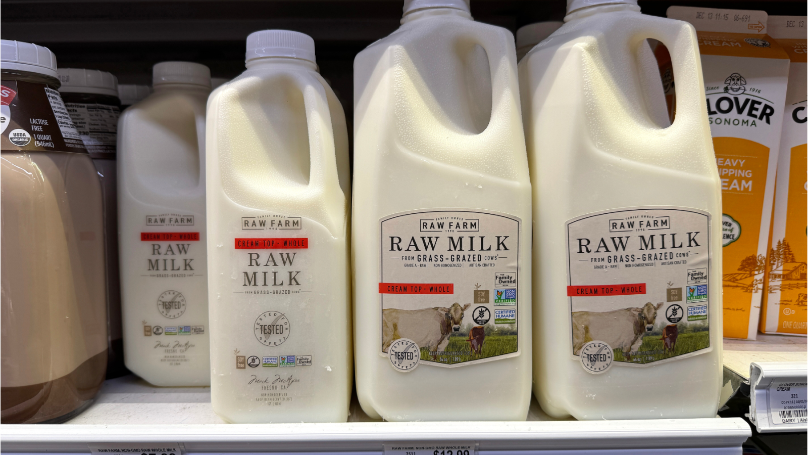 California Issues Warning Over Bird Flu Contamination in Raw Milk from Fresno's Raw Farm